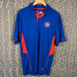 Chicago Cubs Baseball MLB Embroidered‎ Logo Polo Short Sleeve Shirt